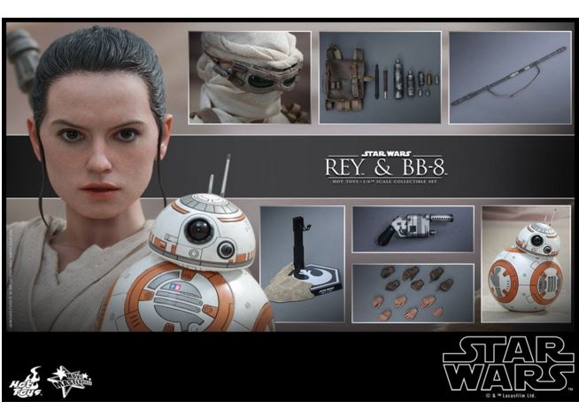 HOTTOYS - Star wars 7 - เรย์ &BB-8