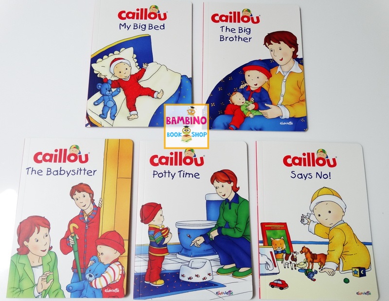 ชุดหนังสือคายู 5เล่ม / Caillou: Toddler Essentials
