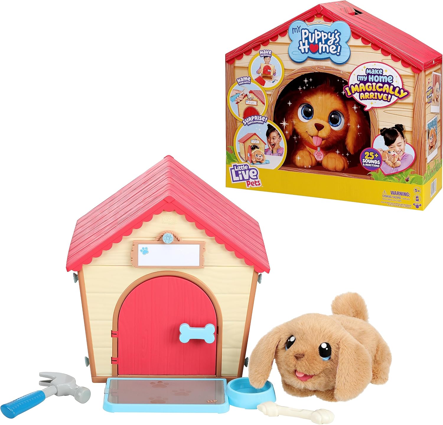 ตุ๊กตาเซอร์ไพรส์ My Puppy‘s Home Interactive Puppy and Kennel