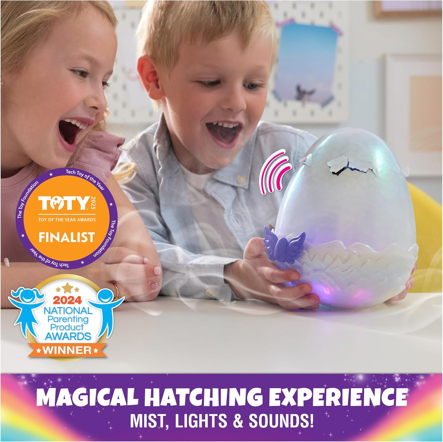 Hatchimals Alive Mystery Hatch Interactive Pandoo with Mist