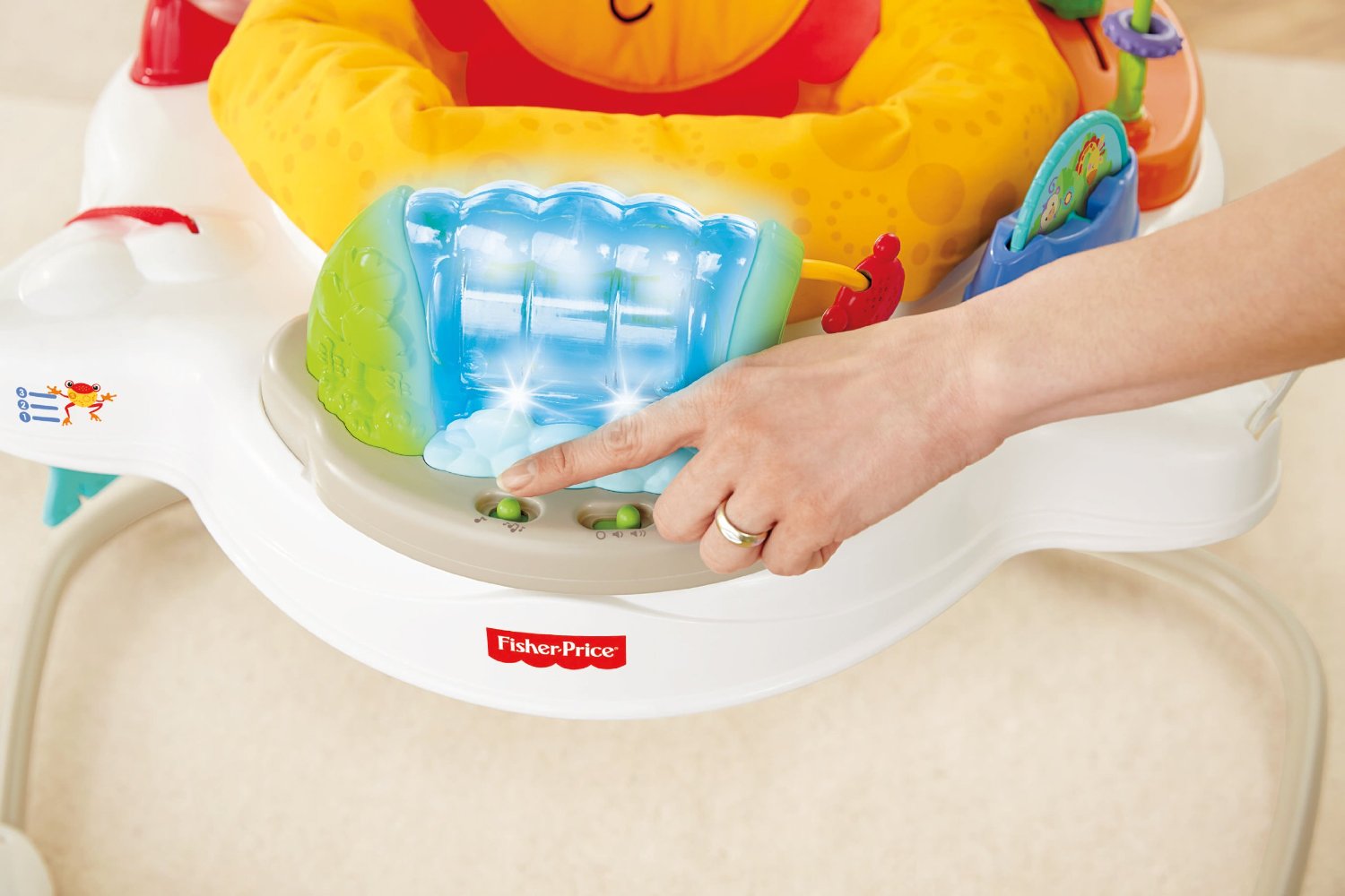 จั๊มเปอร์รุ่นใหม่ Fisher Price Jumperoo - Rainforest Friends
