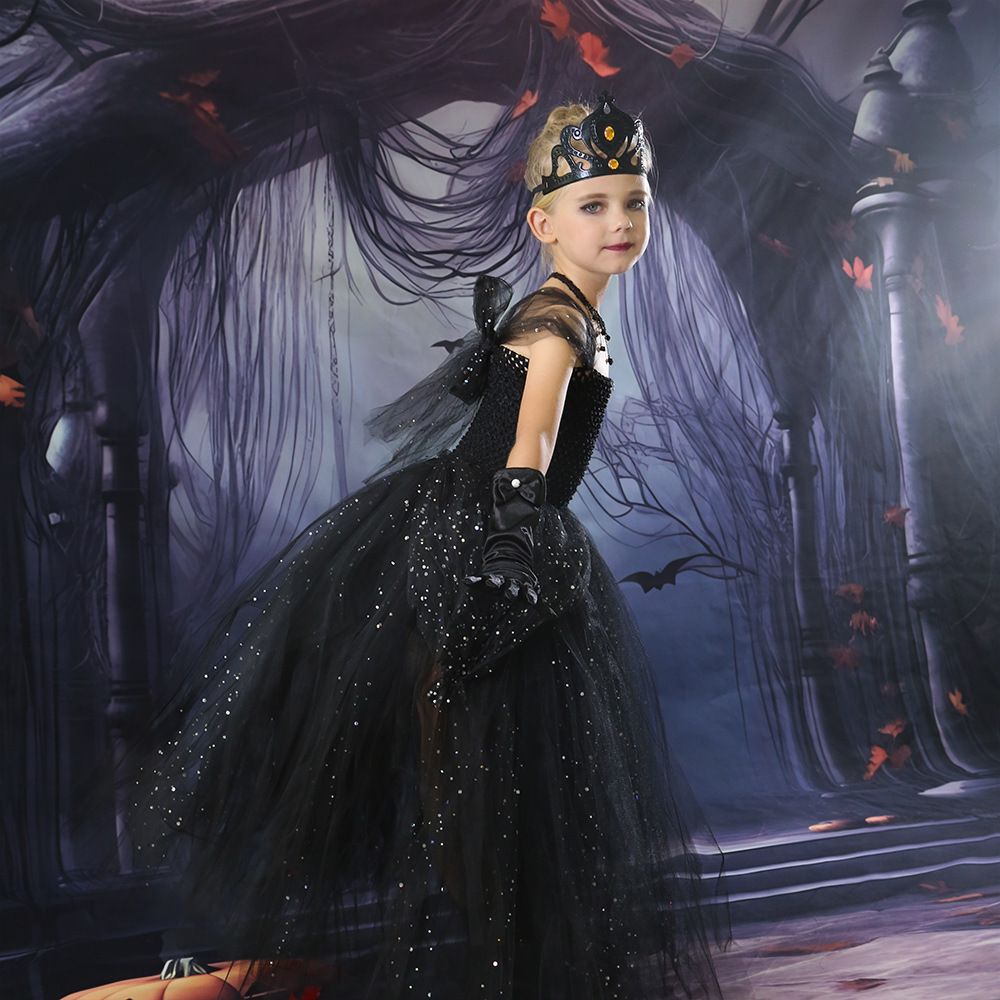 friendly4kid พร้อมส่ง ชุดฮาโลวีน haloween แฟนซี ชุดแม่มด