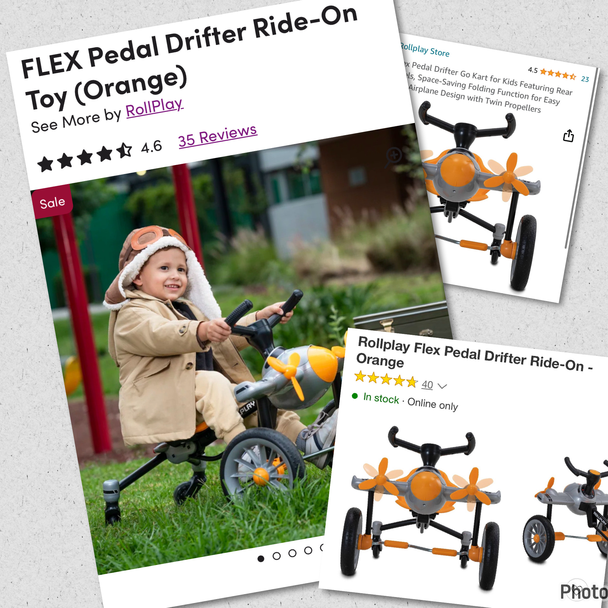 รถขาถีบดริฟท์ RollPlay Drift with the Planado