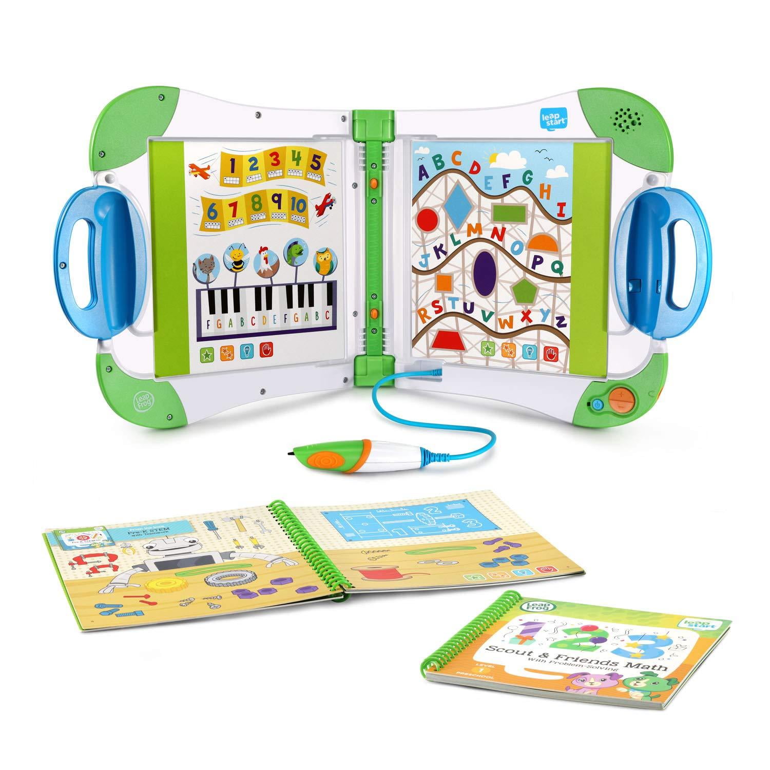 LeapFrog LeapStart Preschool Success System and Book Bundle Green