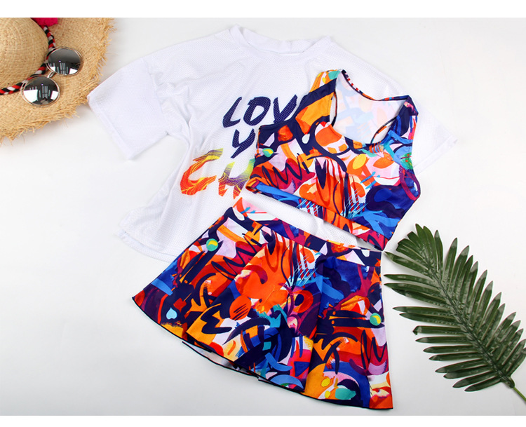 ชุดว่ายน้ำคนอ้วนเซต 3 ชิ้น บรารอบอก 40-46 กางเกงรอบเอว 34-40สะโพก40-48นิ้วยาว 13 ตัวนอกอก 50นิ้วค่ะ ผ้าดีงานสวยมากๆค่ะ