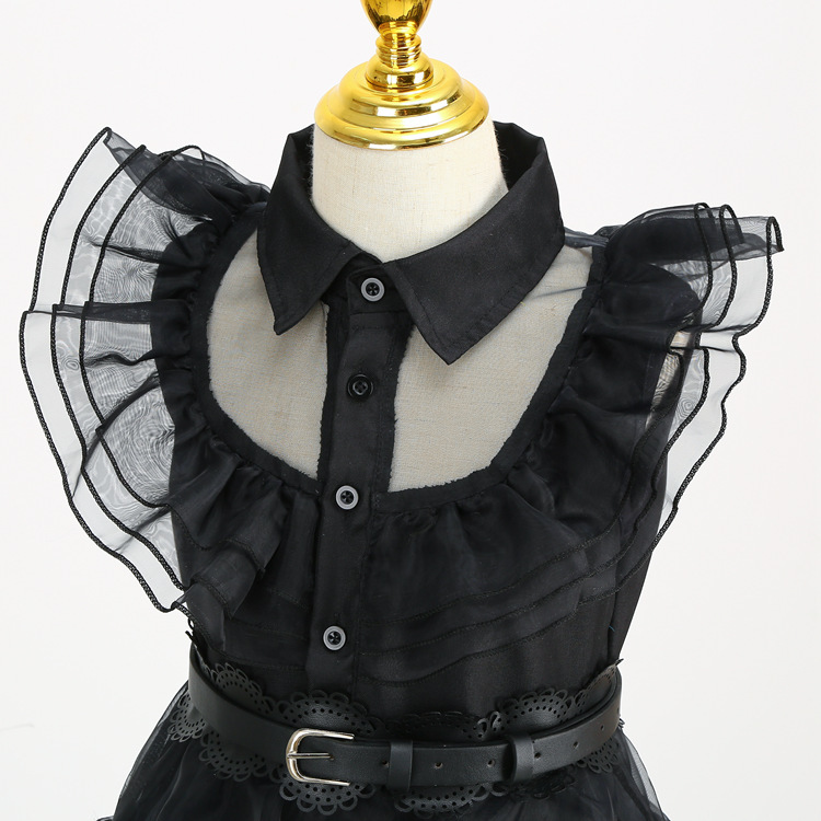 friendly4kid พร้อมส่ง ชุดฮาโลวีน haloween เดรสยาว ค้างคาว