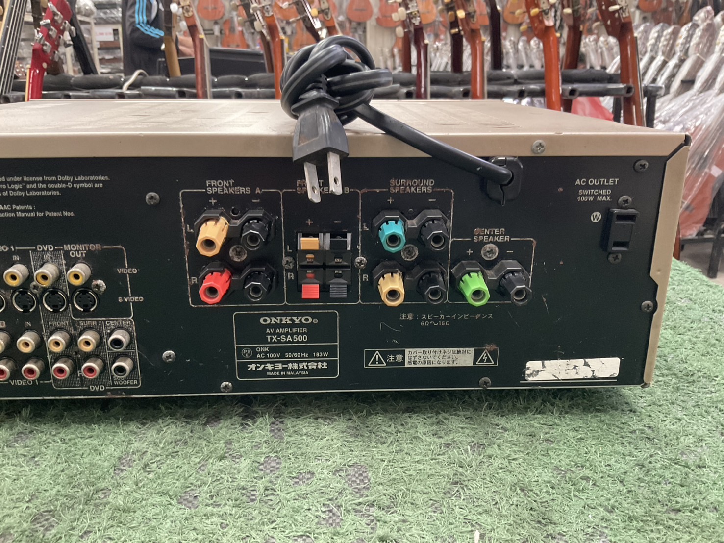 เครื่องขยายเสียง ONKYO : TX-SA500 สินค้าไม่พร้อมใช้งาน(ต้องซ่อม)