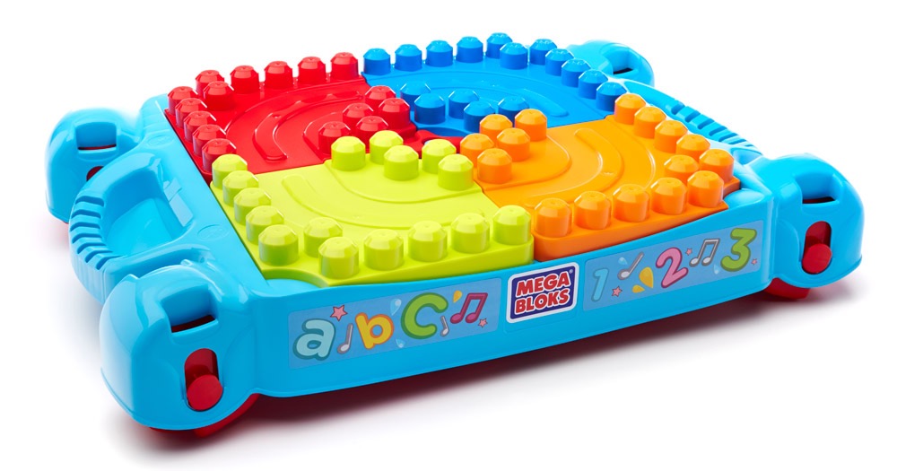 โต๊ะ Mega Bloks - Play n' Go Table ชุด Bonus Play Set ตัวต่อ 75 ตัว