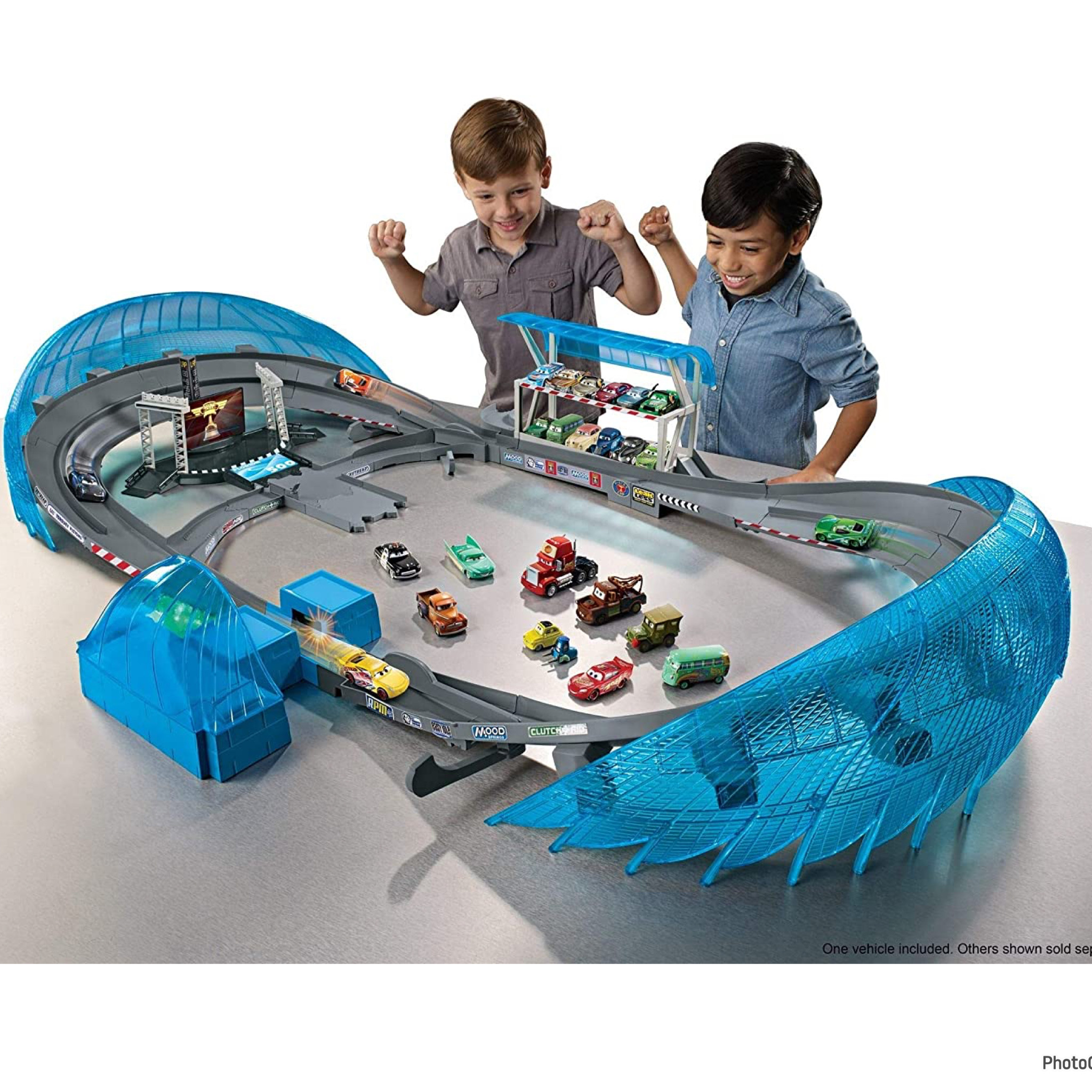 รางรถแข่งยาว 1.5 เมตร Disney Pixar Cars 3 Ultimate Florida Speedway Track Set