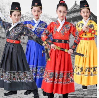 พร้อมส่ง ชุดจีน ชุดนักรบ ชุดจอหงวน ชุดจอมยุทธ ชุดนักสู้ ฮ่องเต้