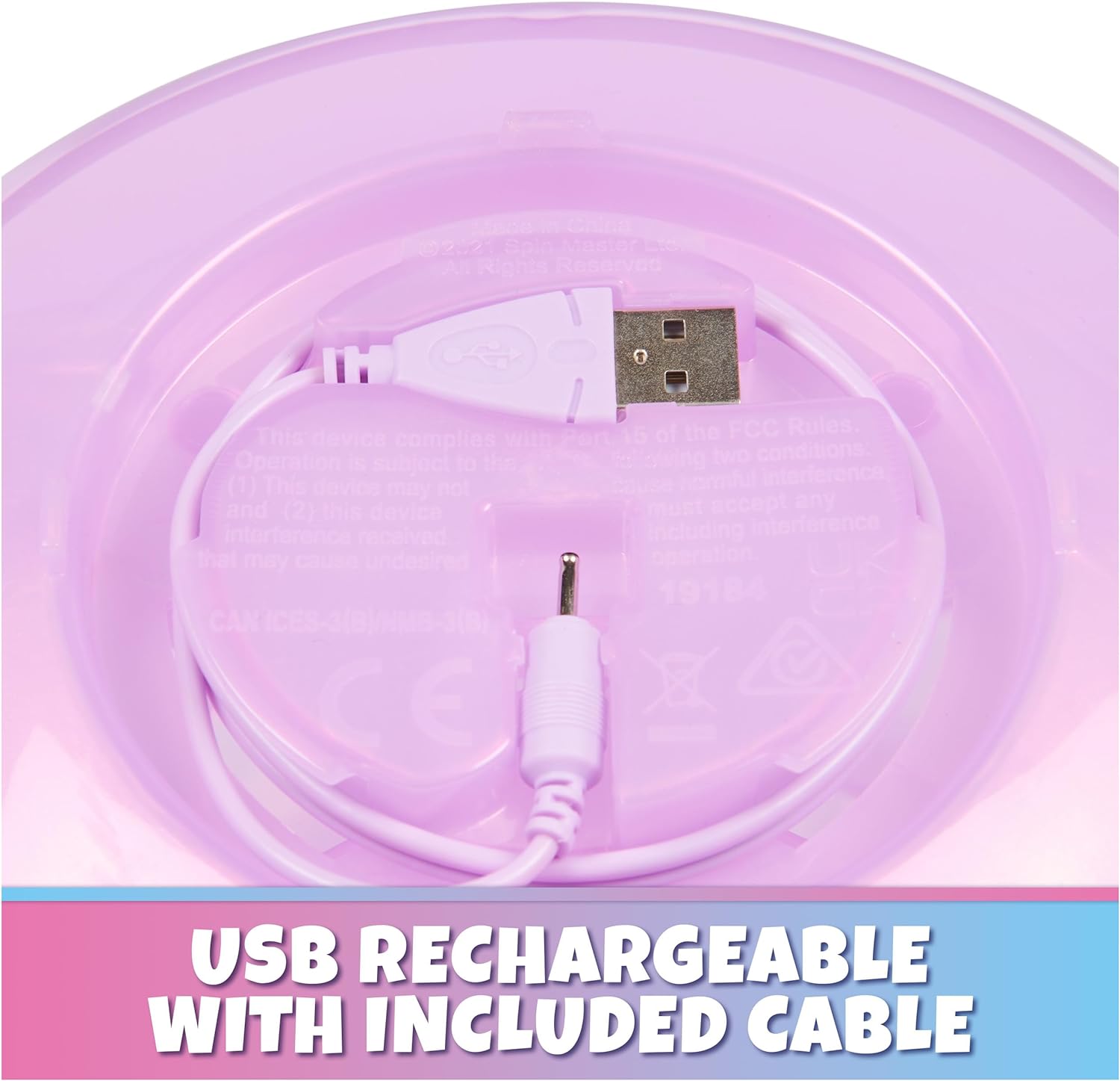 Hatchimals Crystal Flyers, Pastel Kawaii Doll Magical Flying Toy with Lights