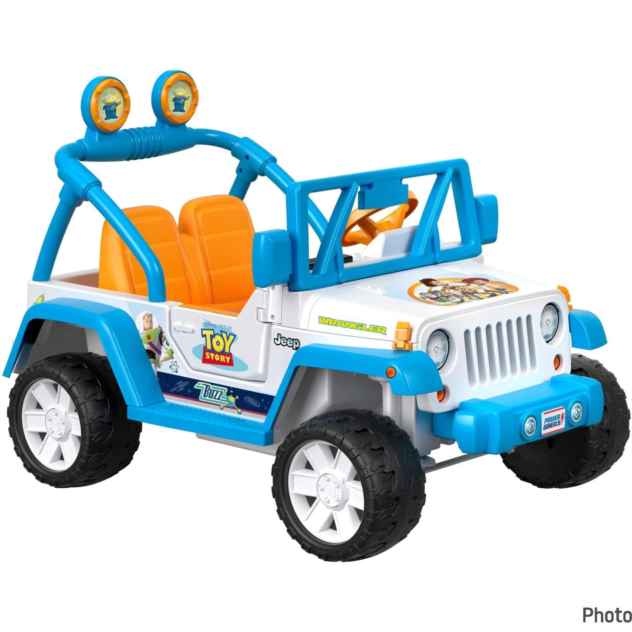 รถแบตเตอรี่ Fisher-Price Power Wheels Disney Pixar Toye Story Jeep Wrangler