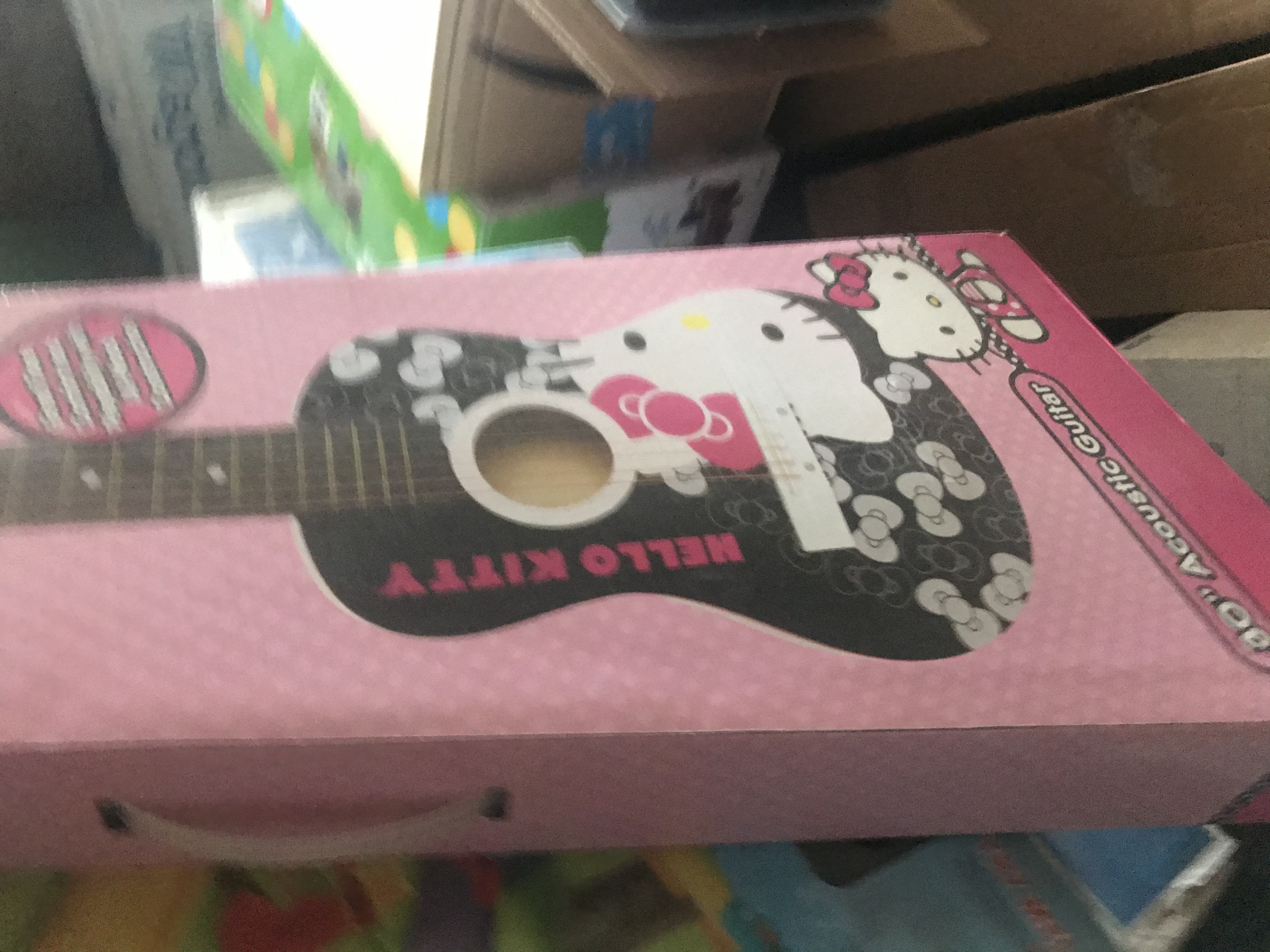กีตาร์ Hello Kitty 30" Acoustic Guitar