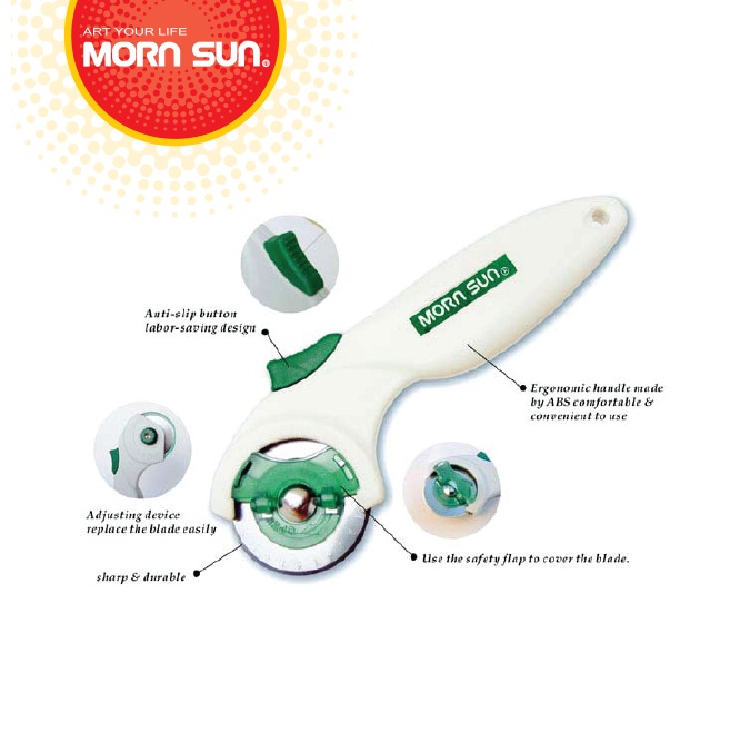 มีดวงล้อRotary MornSun 45mm.