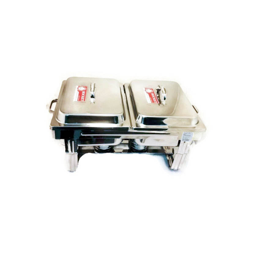 ชุดอ่างอุ่นอาหาร อ่างคู่ Chafing Dish 005-1002-40252,อ่างอุ่นอาหารโรงแรมแบบอ่างคู่,เชียงรายอ่างอุ่นอาหารบุฟเฟย์