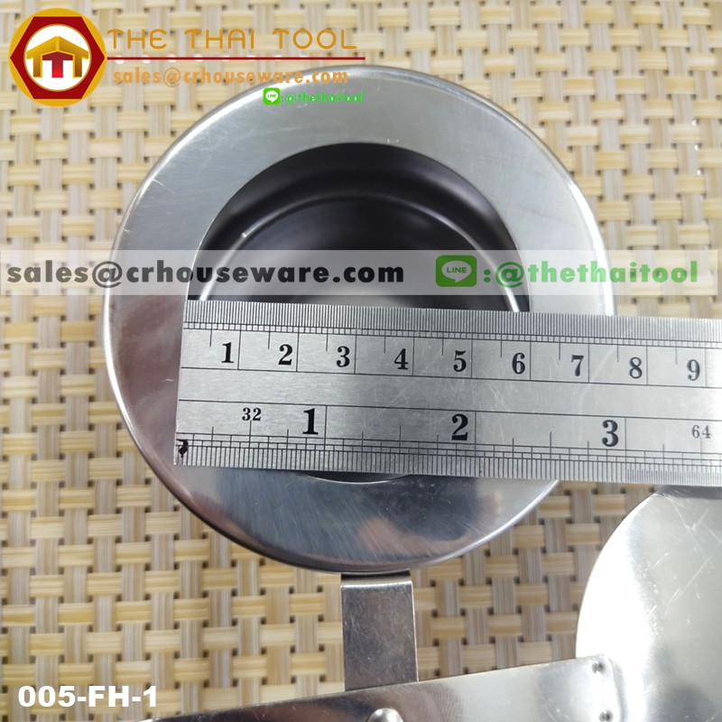 ตะเกียงอ่างอุ่นอาหาร รุ่นหนาธรรมดา 005-FH-1 ,Fuel_holer