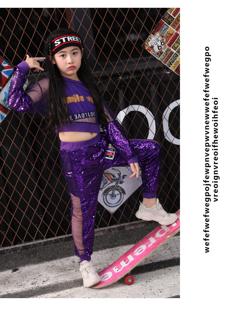 ชุดหรีดเดอร์ ชุดเชียร์ ชุดเต้น ชุดแดนซ์ ปักเลื่อมแขนยาว ขายาว