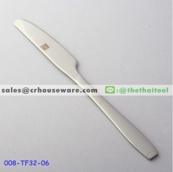 มีดคาวสแตนเลส 32 ลายกระดังงา DINNER KNIFE 008-TF32-06
