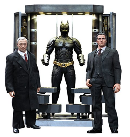 HOTTOYS - The Dark Knight - Batman Armory With Bruce Wayne & Alfred