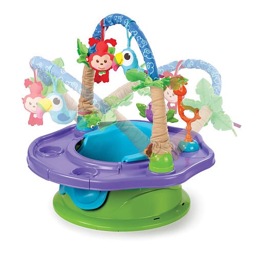 เก้าอี้หัดนั่ง Summer Infant 3-Stage SuperSeat Deluxe, Giggles Island
