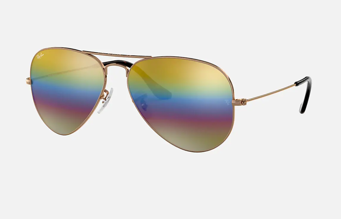 RayBan RB3025 9020C4 AVIATOR MINERAL