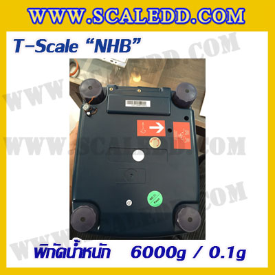 เครื่องชั่งทศนิยม 1 ตำแหน่ง พิกัด 6000g x 0.1g ยี่ห้อ T-scale รุ่น NHB เครื่องชั่งน้ำหนัก6000กรัม เครื่องชั่งละเอียดสูง6000g เครื่องชั่งน้ำหนัก6000g ตาชั่ง6000g เครื่องชั่ง6000g ค่าละเอียด 0.1g