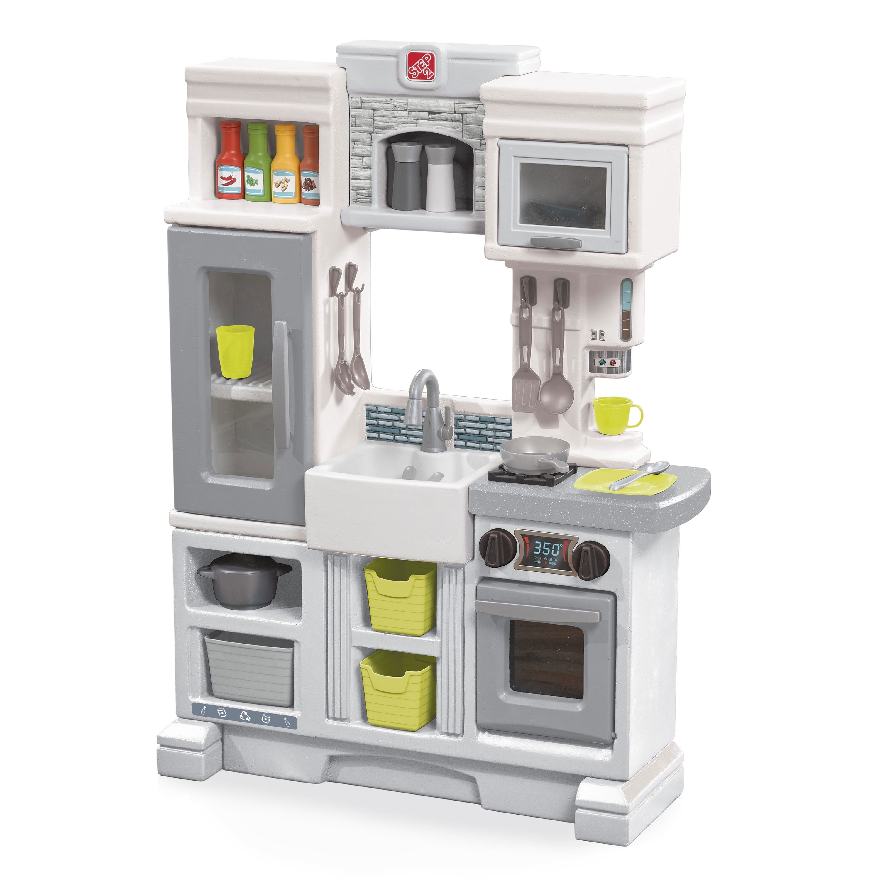 ชุดครัวรุ่นใหม่ล่าสุด step2 downtown delights play kitchen