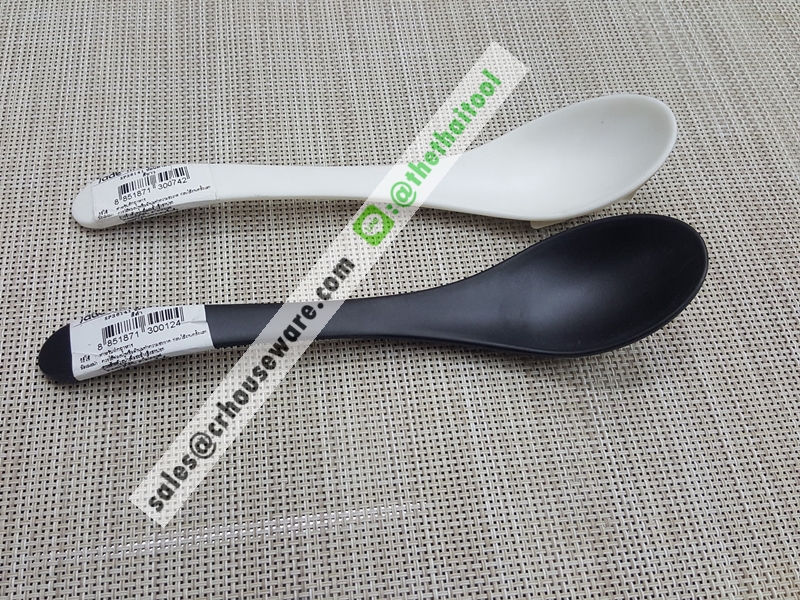 ช้อนด้ามยาว, ช้อนราเม็งขาวดำ 017-SP36141