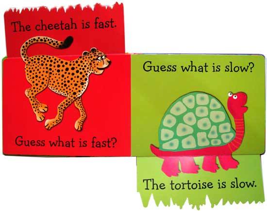 หนังสือทายภาพสัตว์ Flip and Flap / Guess What?: Animal OppositesGuess