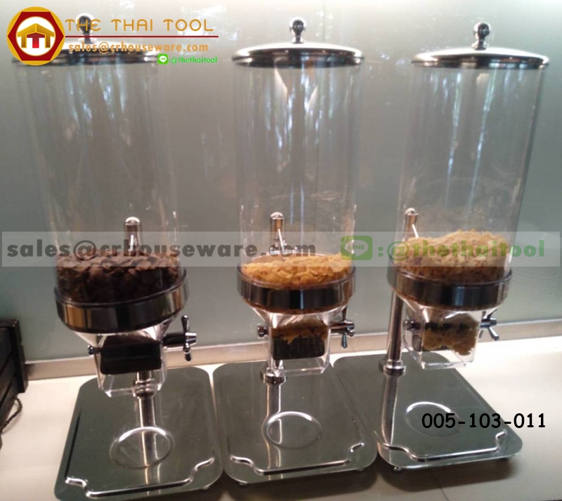 เครื่องจ่ายซีเรียล ขนาดความจุ 8 ลิตร Cereal Dispenser 005-10301-1