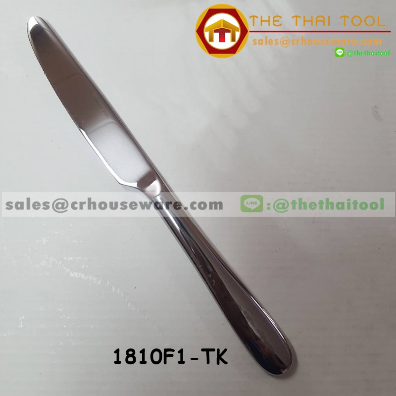 Table knife มีดคาวสแตนเลส ลายF1