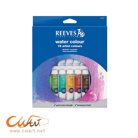 สีน้ำReeves x18สี,10ml