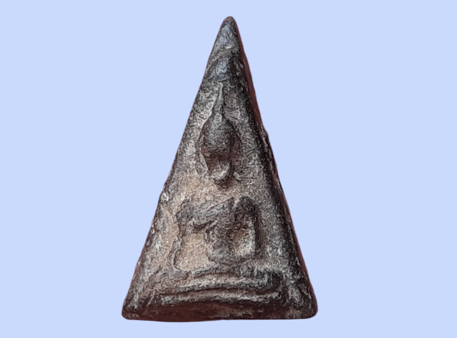 นางพญา กรุวัดธรรมิกราช อยุธยา เนื้อดินสีดำ