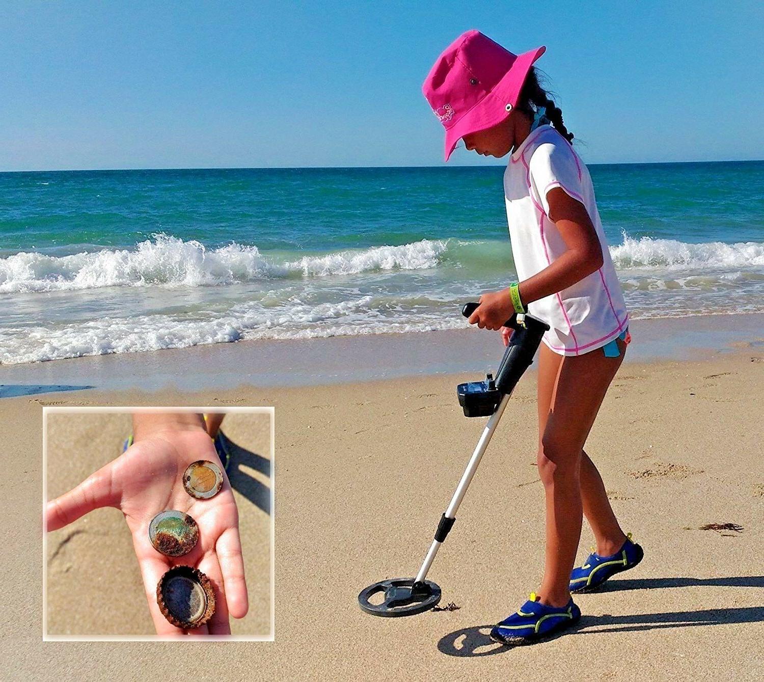 เครื่องตรวจจับโลหะ Bounty Hunter BHJS Junior Metal Detector