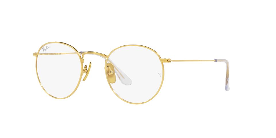 RayBan RX8247V 1225 ROUND TITANIUM