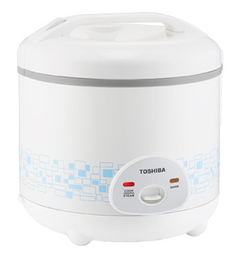 Toshiba หม้อหุงข้าว ขนาด 1ลิตร รุ่น RC-T10AFS สีSB