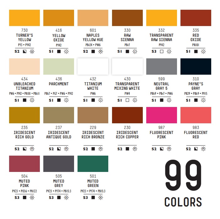 สีอะคริลิค Liquitex Professional Soft Body 59ml