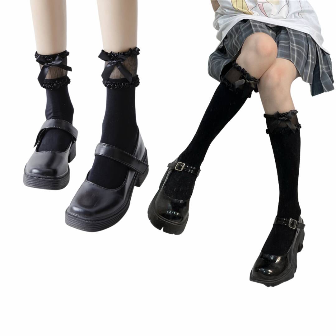 พร้อมส่ง ถุงเท้า ถุงน่อง ปลอกขา พร๊อพเสริมชุด