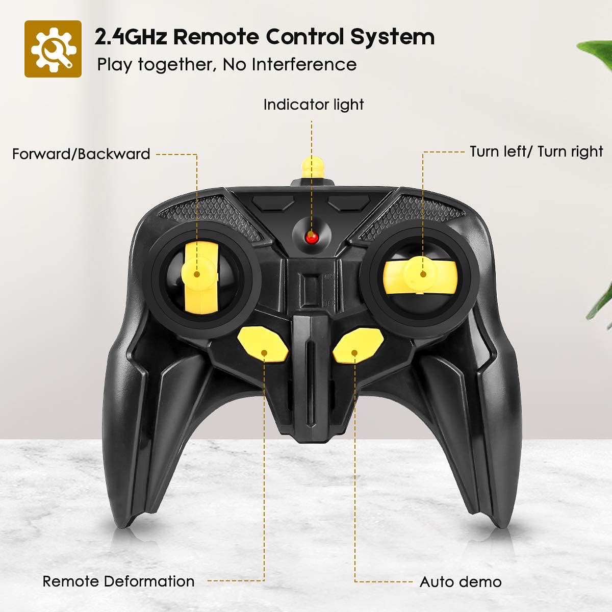 Remote Control Car Transforming Robot, BIFYTON