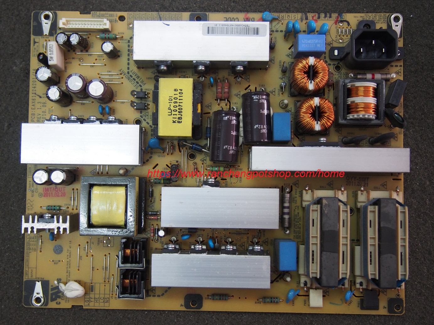 Powersupply LG 42LK410-TB PCB EAX61124201/16 REV 1.3