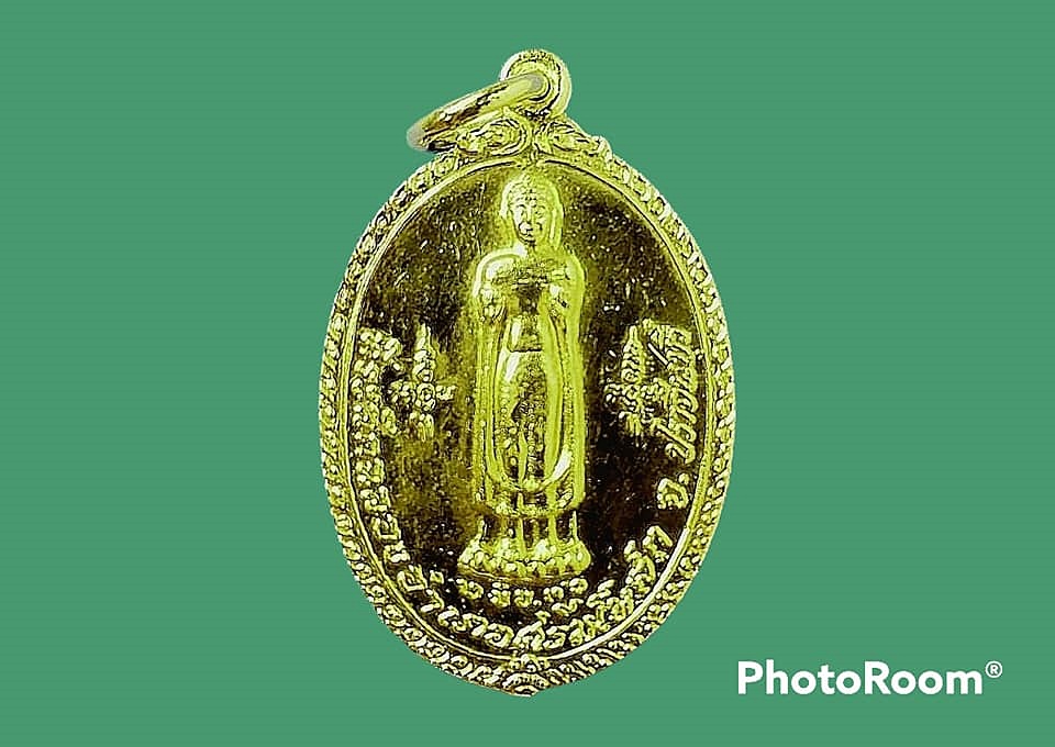 เหรียญ พระพุทธ ปางห้ามสมุทร วัดศรีมหาโพธิ์ จ.ปราจีนบุรี