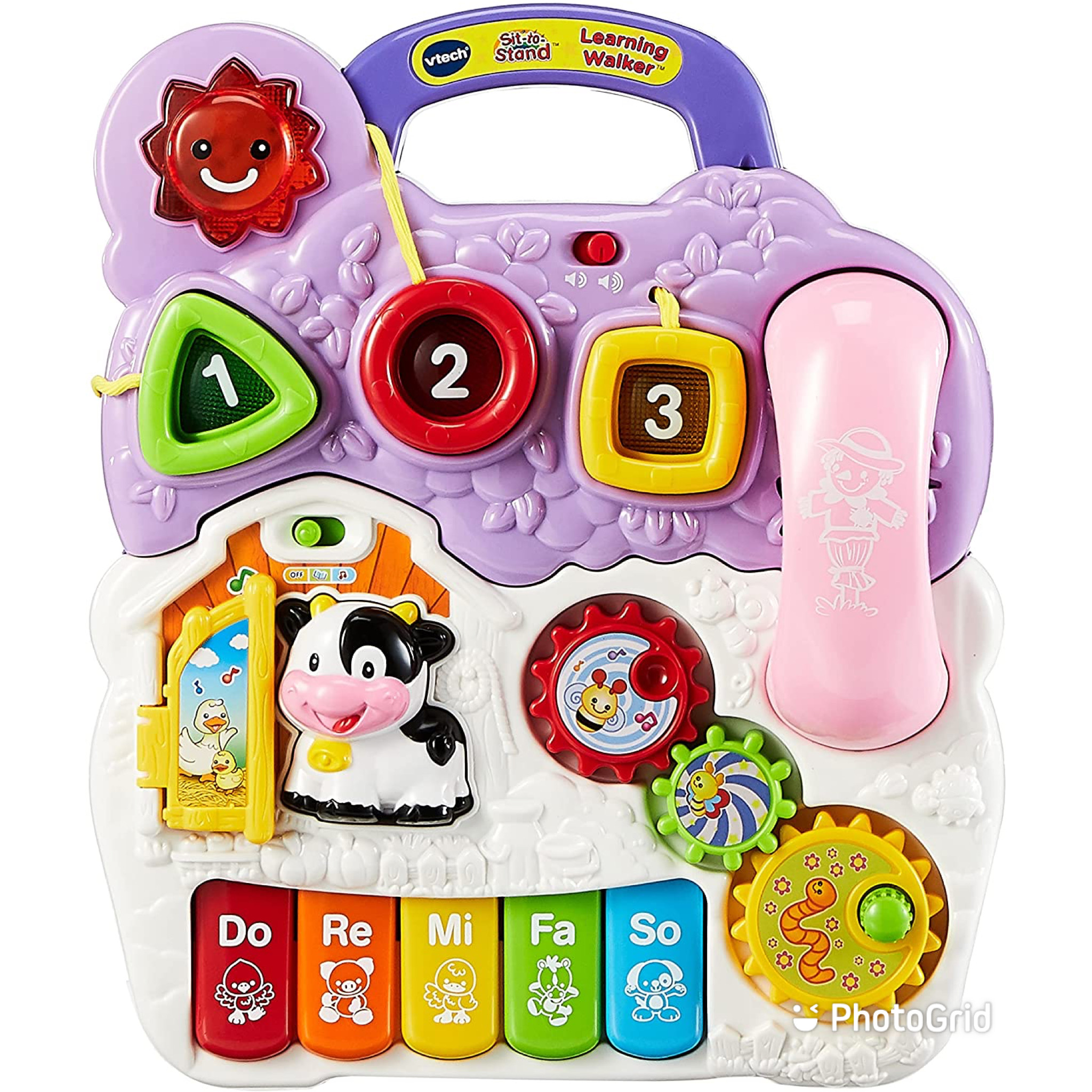 รถผลักเดิน Vtech - Sit to Stand Learning Walker สีชมพูรุ่น Limited Edition