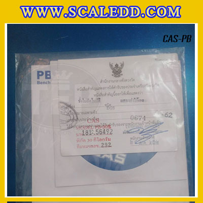 เครื่องชั่งงานไปรษณีย์ ยี่ห้อ CAS รุ่น PB พิกัด 30 กิโลกรัม ความละเอียด 10 กรัม เหมาะสำหรับงานไปรษณีย์และงานขนส่งเอกชน KERRY EXPRESS, NIM EXPRESS, NTC OVERNIGHT EXPRESS , NINJAVAN etc.