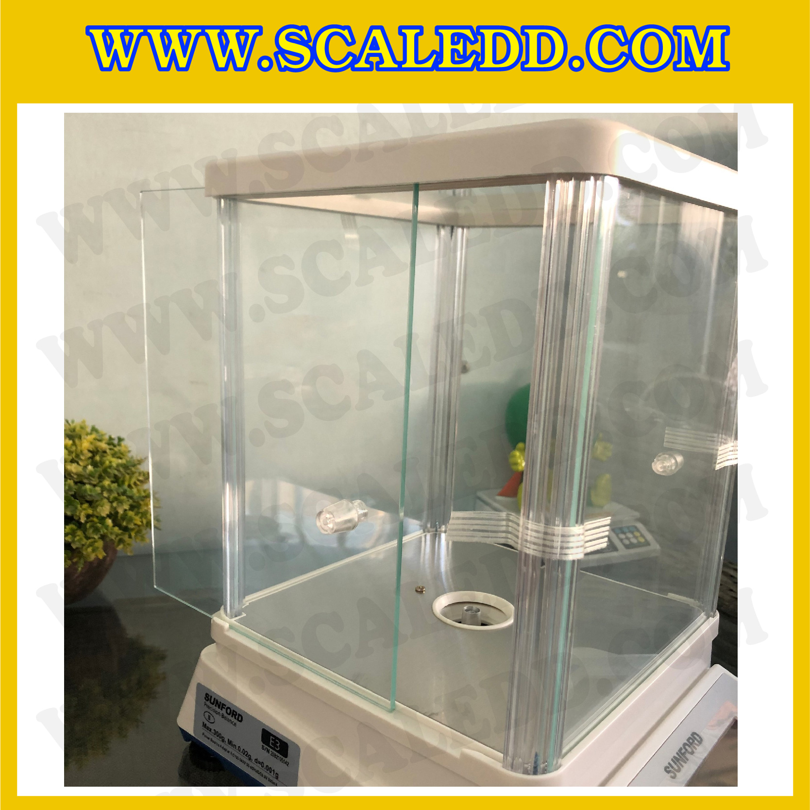 เครื่องชั่งละเอียดสูง พิกัด 300 กรัม ค่าละเอียด 0.001 กรัม ทศนิยม 3 ตำแหน่ง ยี่ห้อ SUNFORD รุ่น E3 (รหัสตัวแทนจำหน่าย B198)