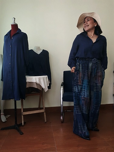 SIVA กางเกงผ้าฝ้ายเมืองเชียงใหม่ต่อผ้า(คราฟ)ทรงตรง ราคารวมค่าขนส่ง ตุ่น Free Size