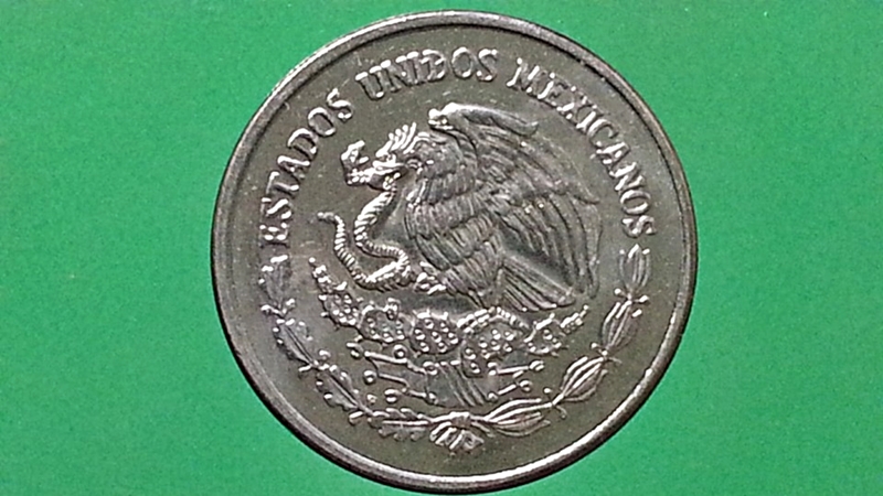 เหรียญ เงินตรา ประเทศ เม็กซิโก Centavos 2002