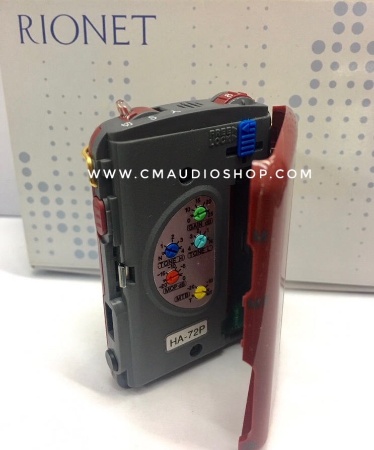 เครื่องช่วยฟังแบบมีสาย จากญี่ปุ่น Rionet HA-72P
