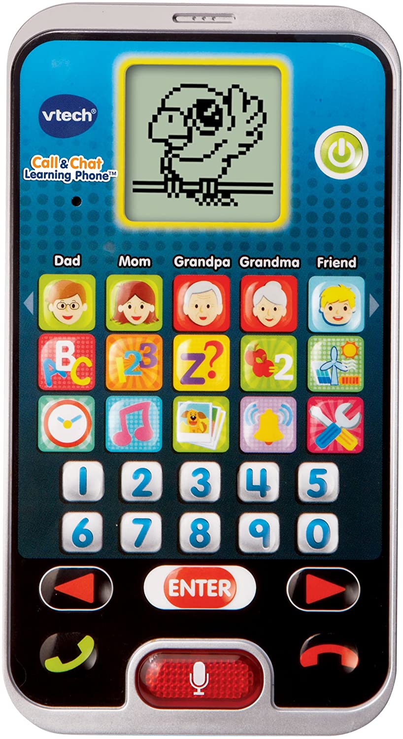 โทรศัพท์มือถือของเล่น VTech Call & Chat Learning Phone