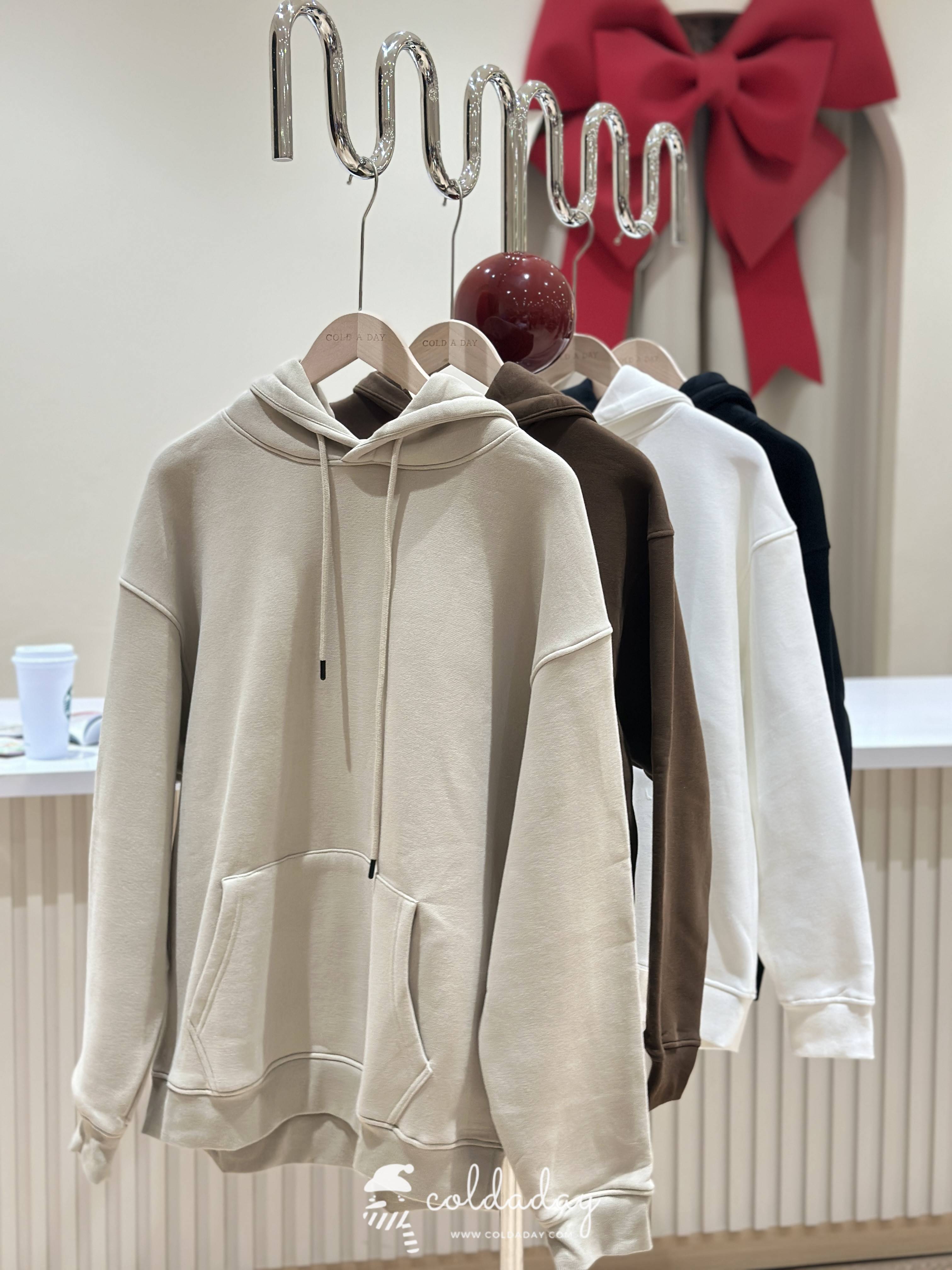 Cozy Urban Hoodie เสื้อสเวตเตอร์ฮู๊ดดี้กันหนาวบุขนแกะ UNISEX size M-3XL