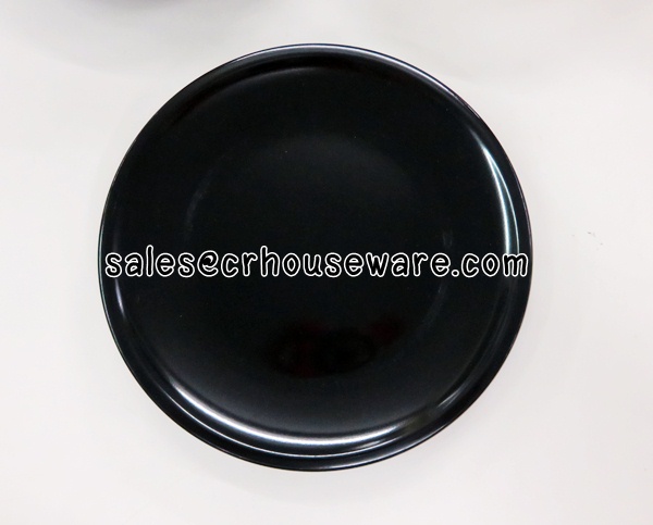 จานซูชิ SUSHI สีดำ 017-SB680-6-B
